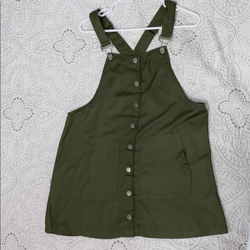 olive green dress